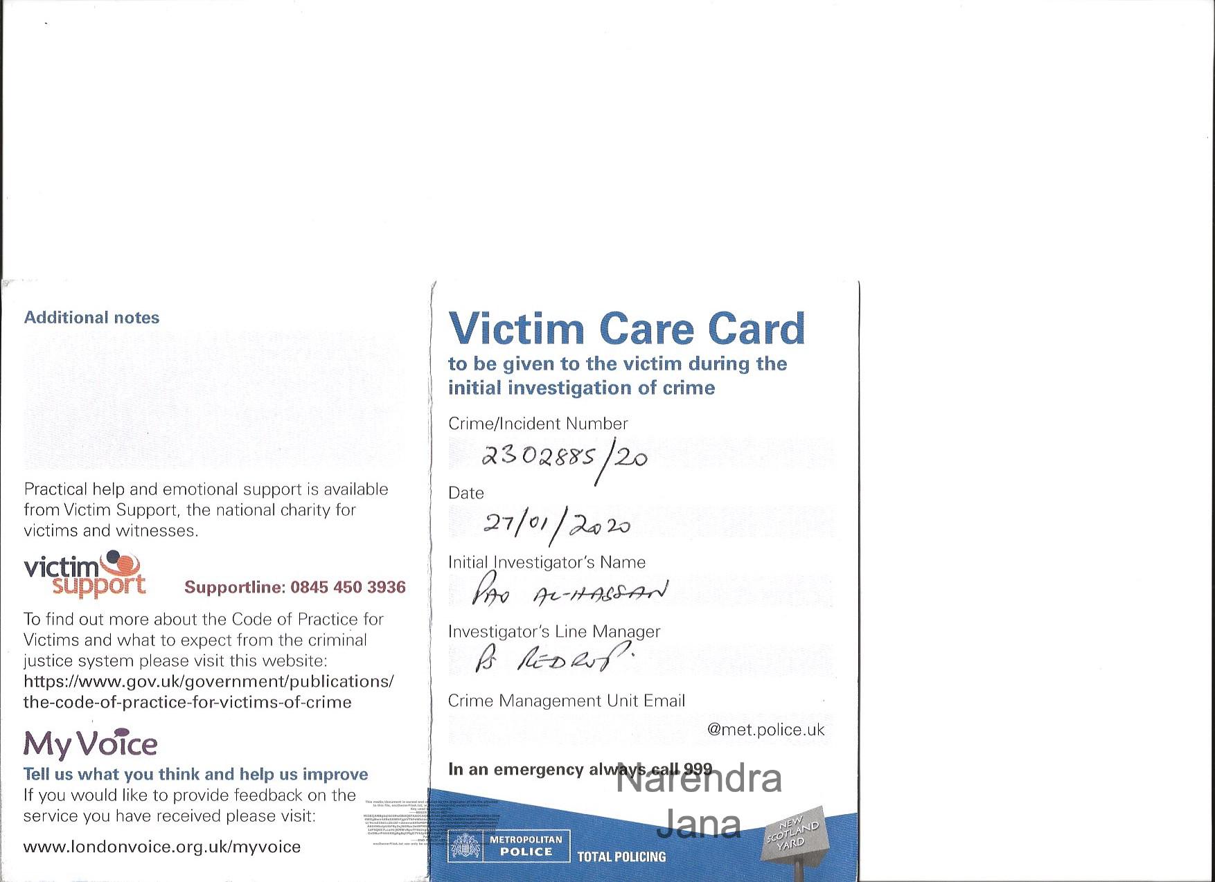 Falsified Discharge Summary
